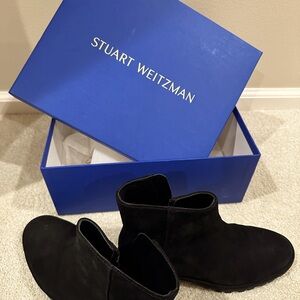 Stuart Weitzman SPD-sport Suede Ankle Boots